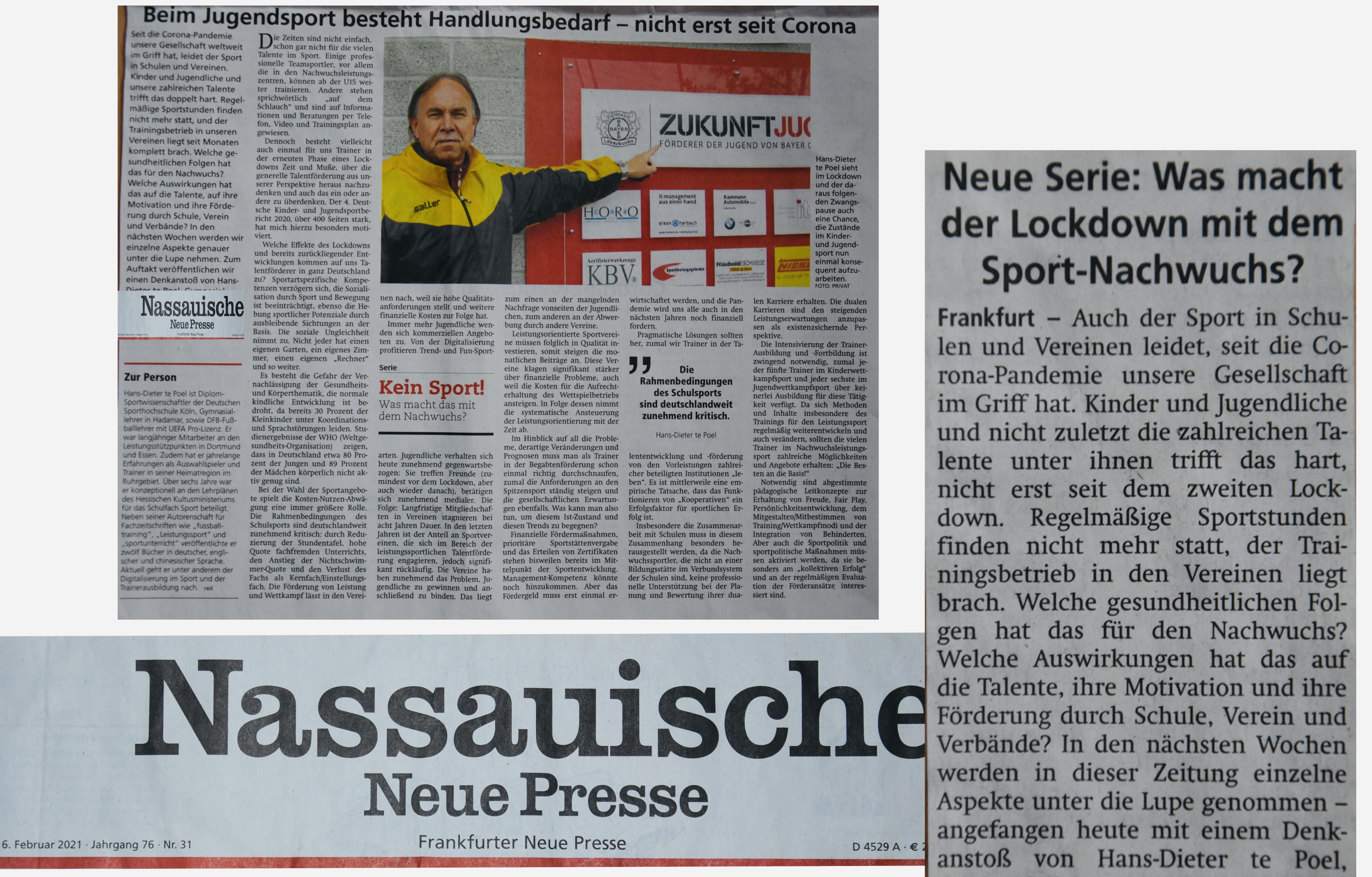 Beim Jugendsport besteht Handlungsbedarf – nicht erst seit Corona