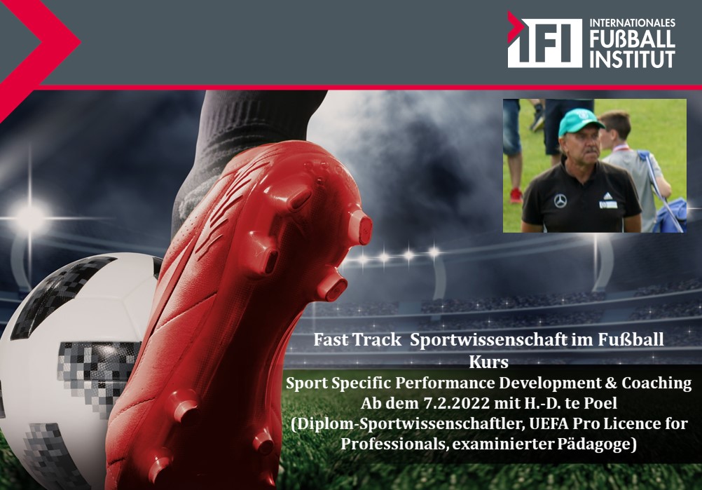 Fast Track Sportwissenschaft im Fußball